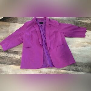 Eloquii purple blazer size 24